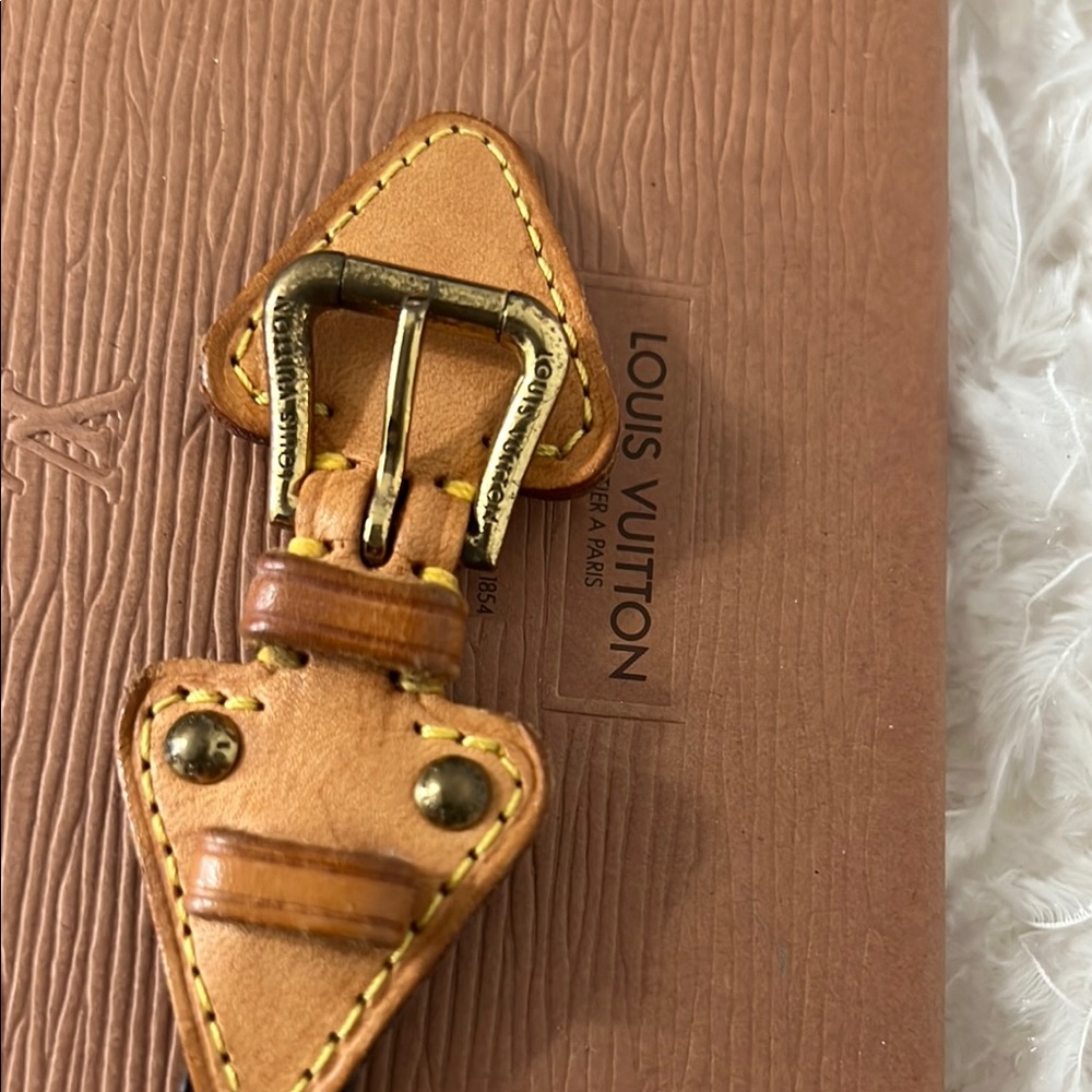 Louis Vuitton Theda Brown and Gold Monogram Bracelet with Box - Picture 9 of 12